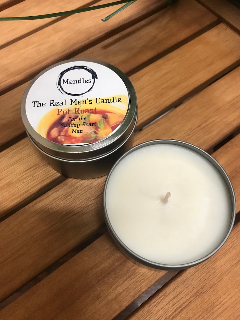 Mendles the Real Men's Candles Pot Roast for Etsy Australia