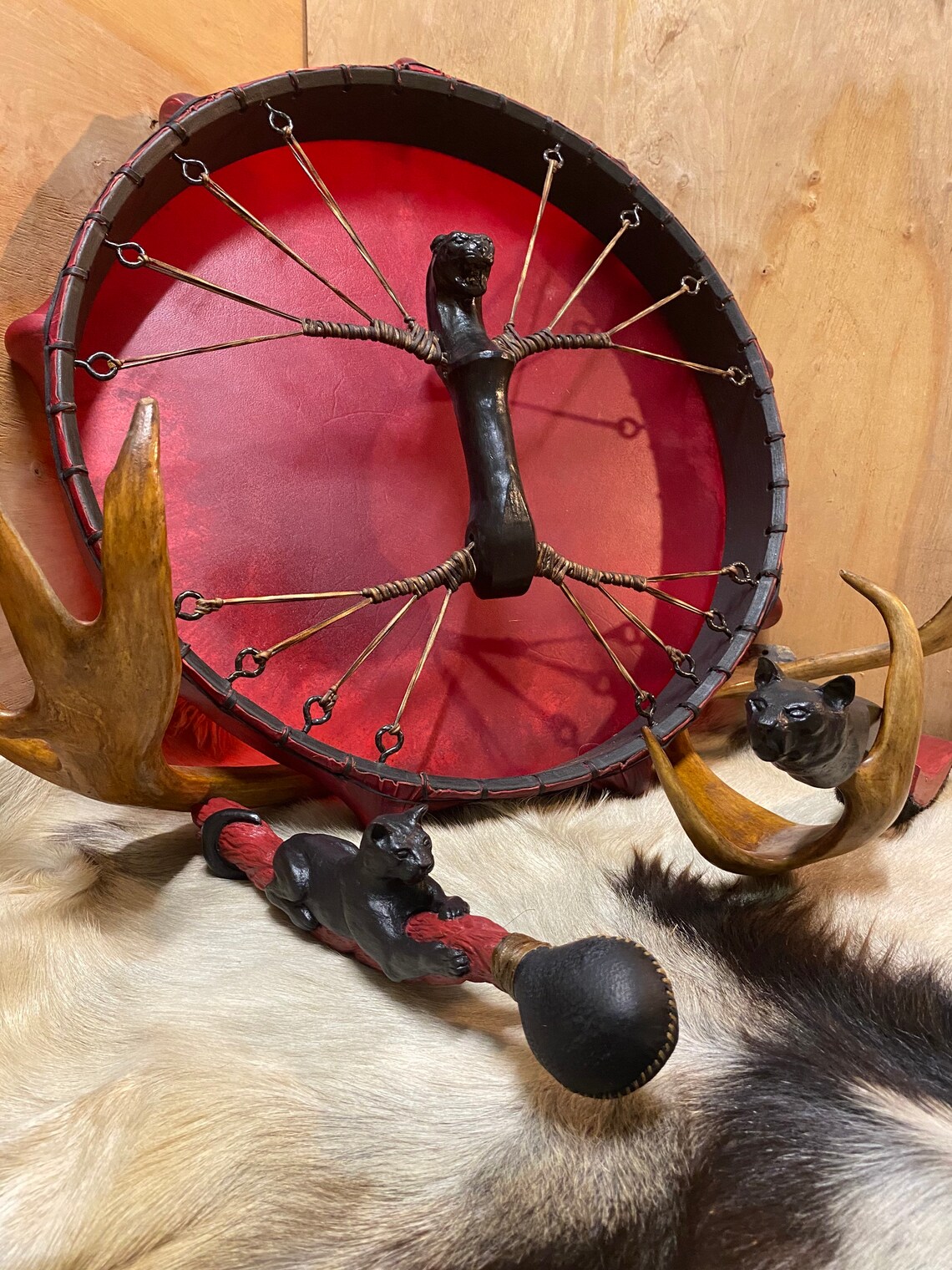 Shaman Drum kit 20' Siberian drum Jaguar Etsy