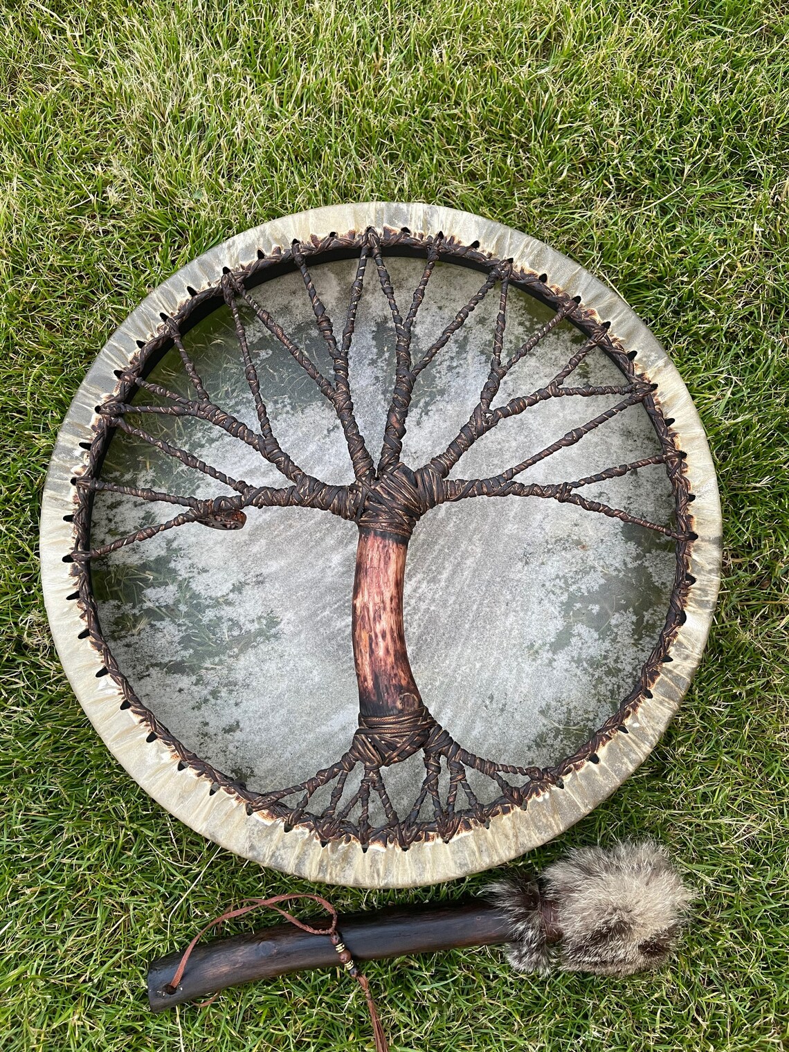 Shaman drum Tree of life 18 Siberian drum . | Etsy