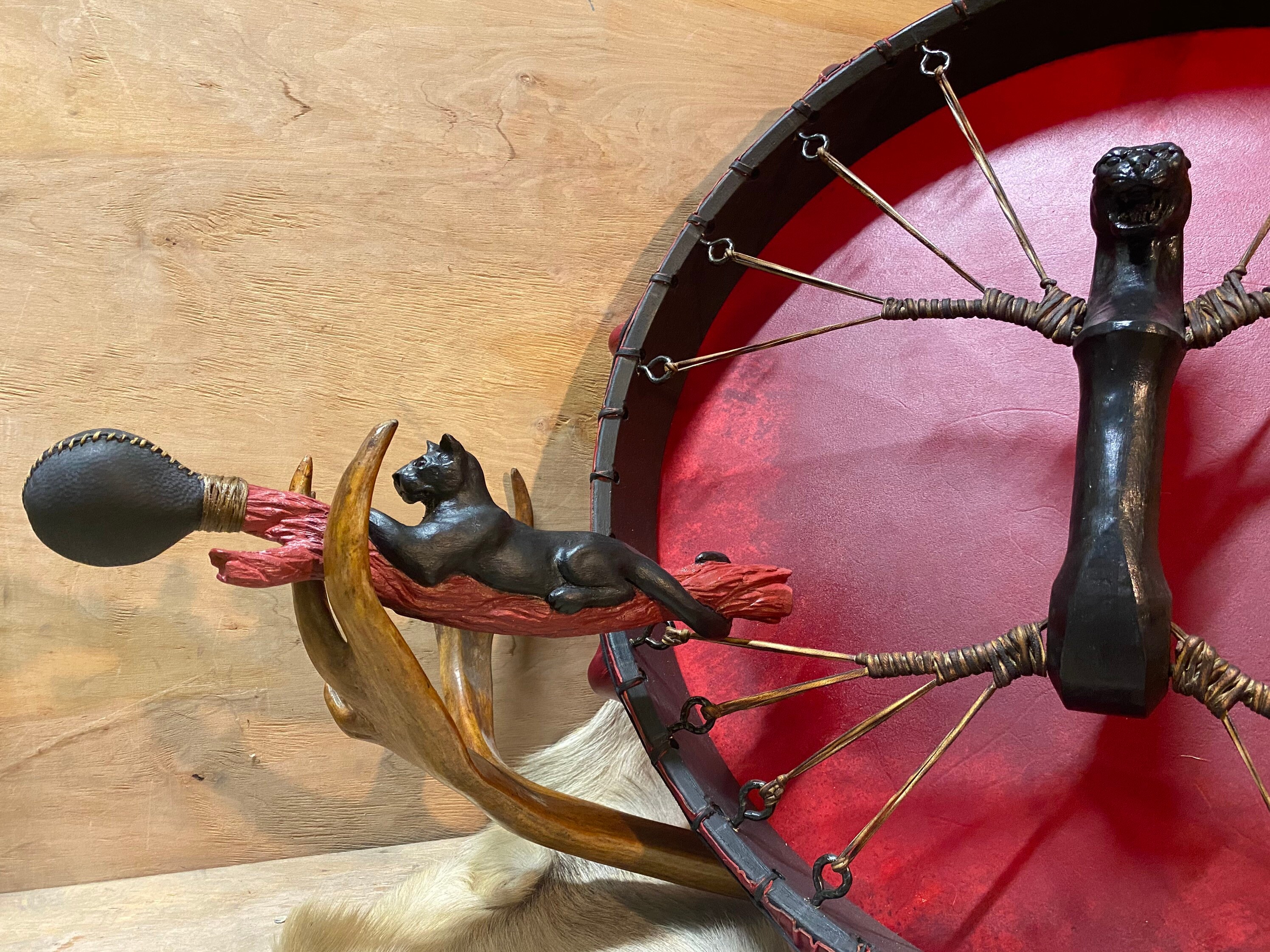 Shaman Drum kit 20' Siberian drum Jaguar Etsy