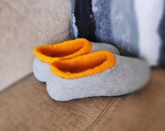 Wool Slippers, Unique Kids House Shoes, Kids home boots, Felted warm slippers, Children's slippers, Gift for child