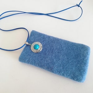 Borsa per cellulare da donna, Custodie per occhiali, Custodia per telefono in feltro, Borsa da viaggio per cellulare, Fatto a mano, Regalo unico