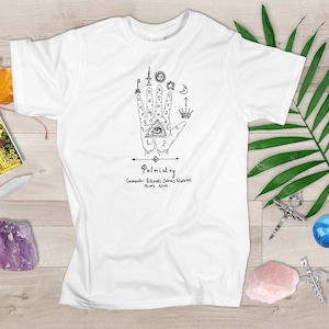 Palmistry Palm Reading Mystic Psychic Spiritual Gift T-Shirt Palmistry Palm Reading Mystic Psychic Spiritual Gift T-Shirt
