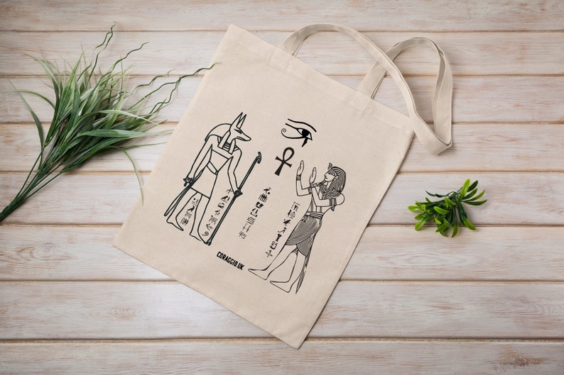 Egyptian Tote Bag Personalised Gift image 1