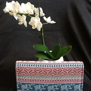 Portefeuille en tissu