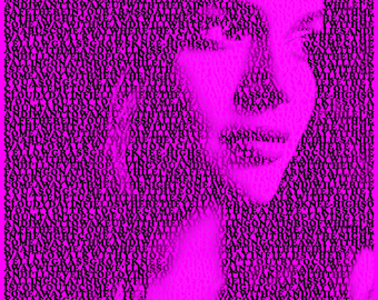 Norah Jones Come Away With Me Lyrics Typographic Artwork