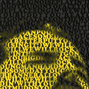 Queen We Will Rock You Lyrics Typographic Artwork - Etsy