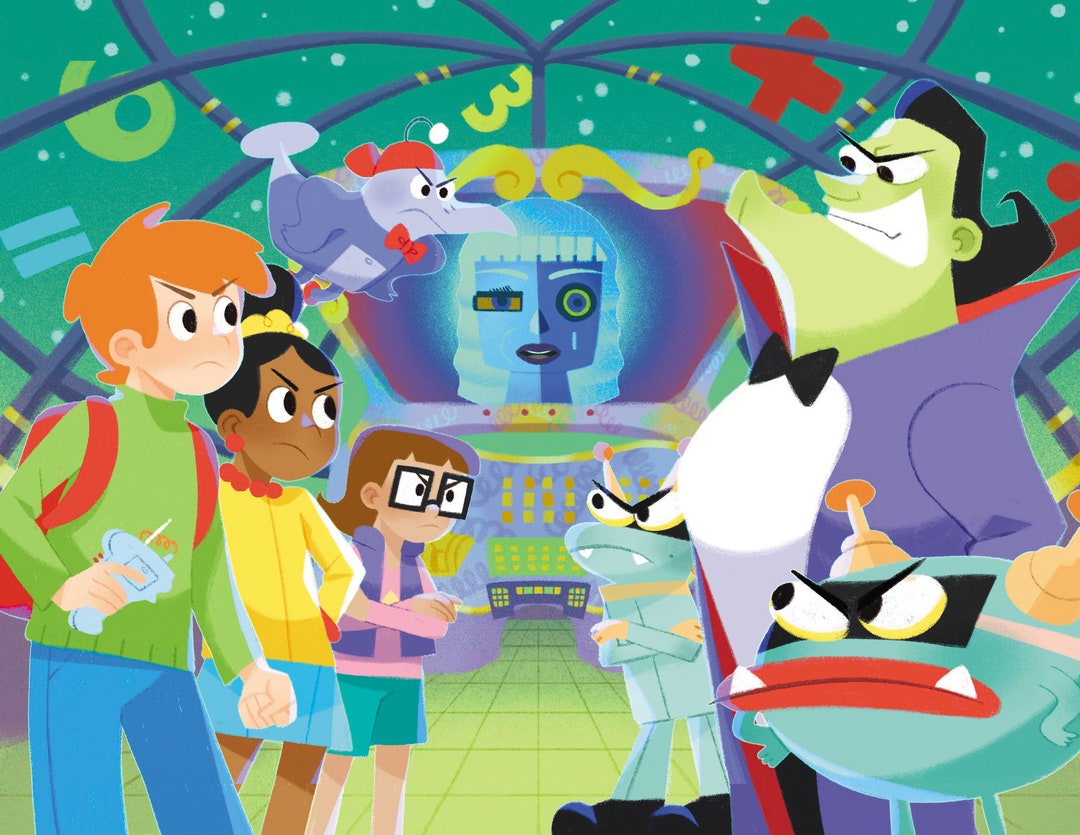 Cyberchase Print - Etsy