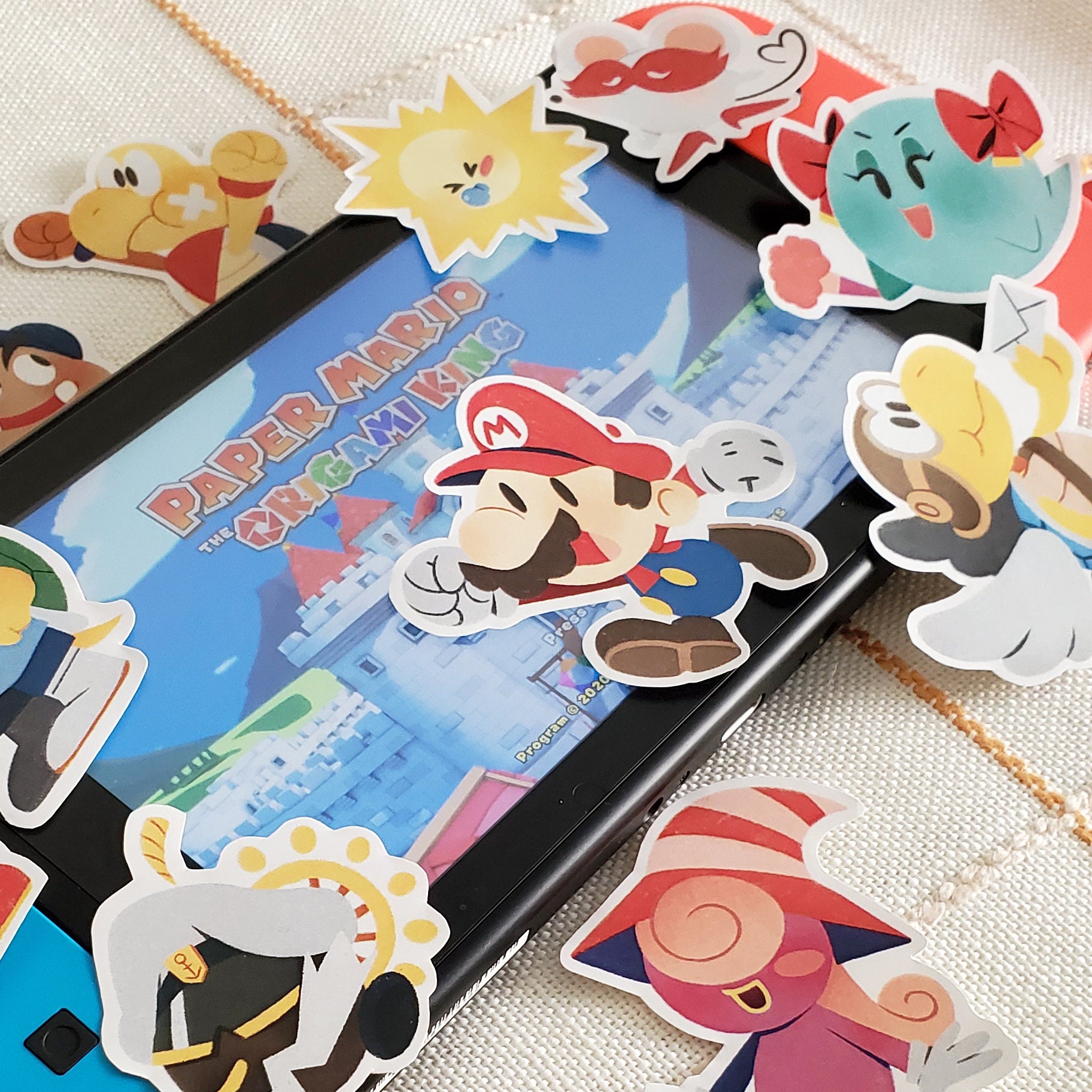 Paper Mario N64 Set | Etsy