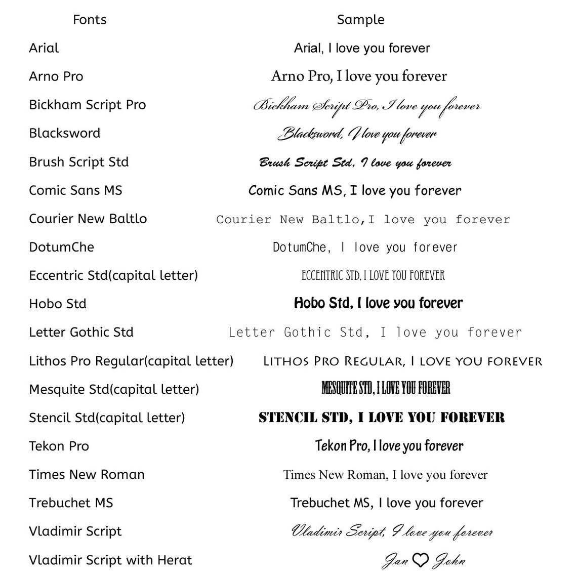 Laser Engraving Service Etsy