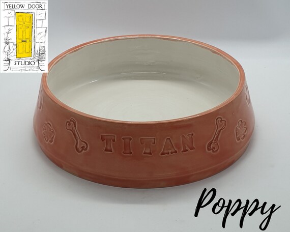 personalised spaniel bowls