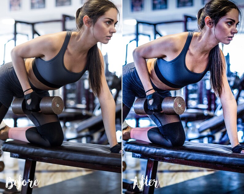 3 Fitness Lightroom Presets Sport Lightroom Preset ...