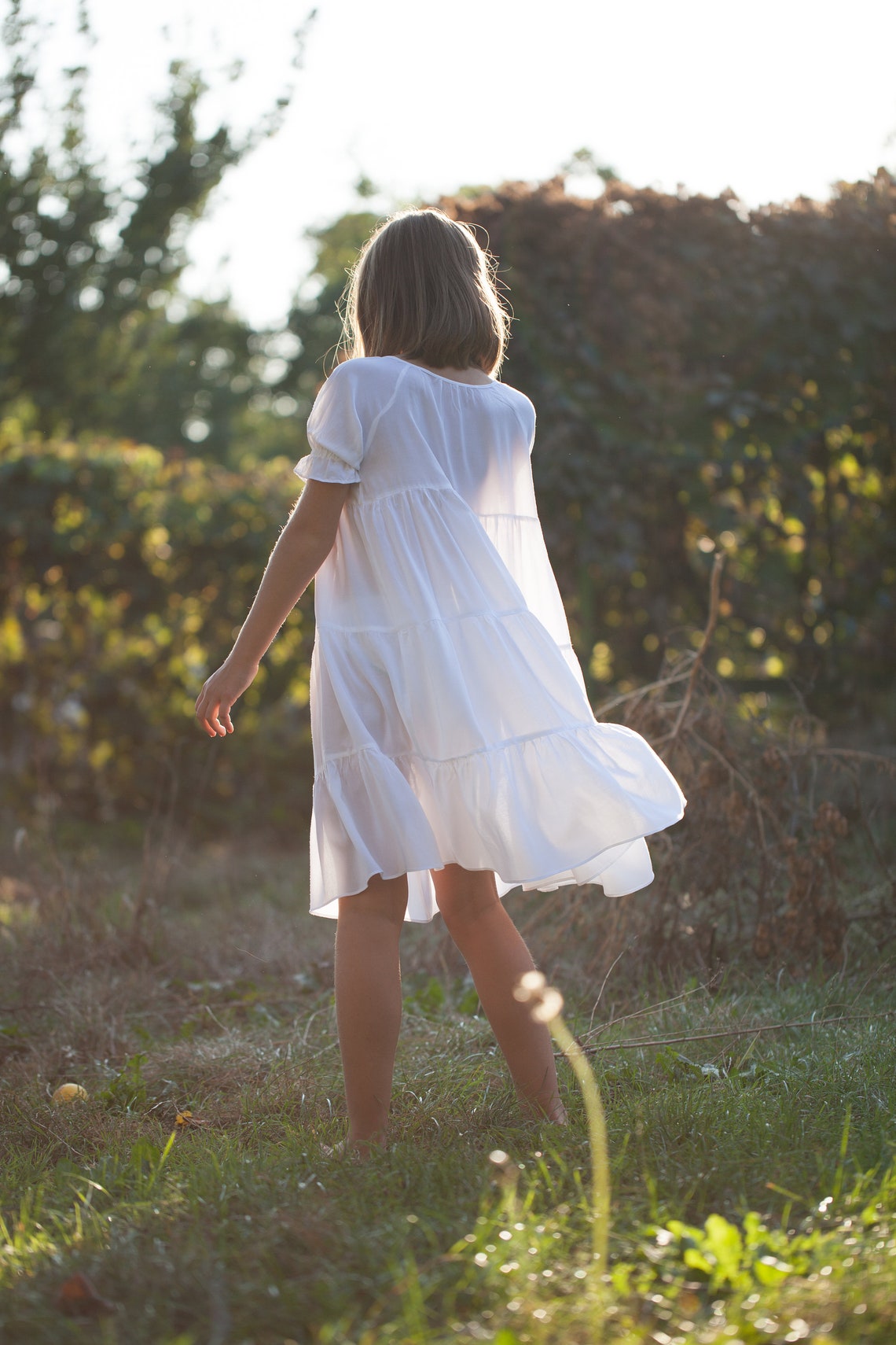 Girls nightgown Classic nightdress Nightgown for girl 100 Etsy
