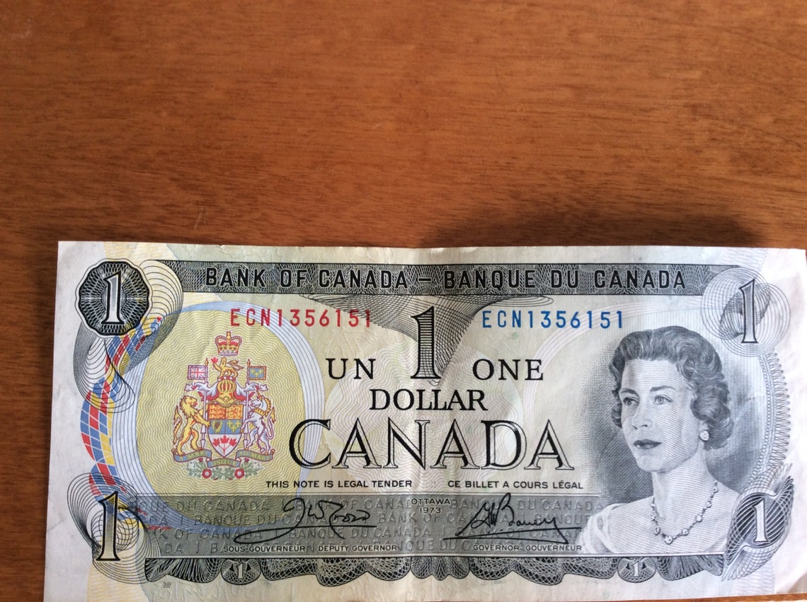 Collectible one dollar bill Etsy