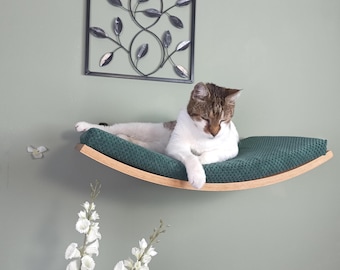 Upgrade Your Home Decor with this Modern Floating Cat Bed