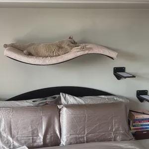 Invisible Fastening Cat Wall Shelf - Easy to Clean & Super Secure Design image 11