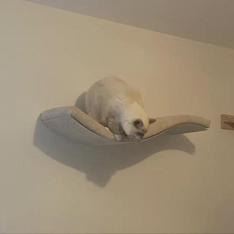 Invisible Fastening Cat Wall Shelf - Easy to Clean & Super Secure Design image 14