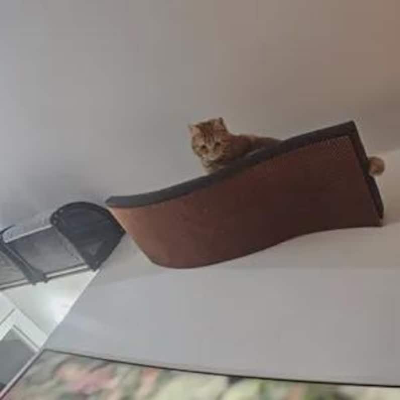 Invisible Fastening Cat Wall Shelf - Easy to Clean & Super Secure Design image 12