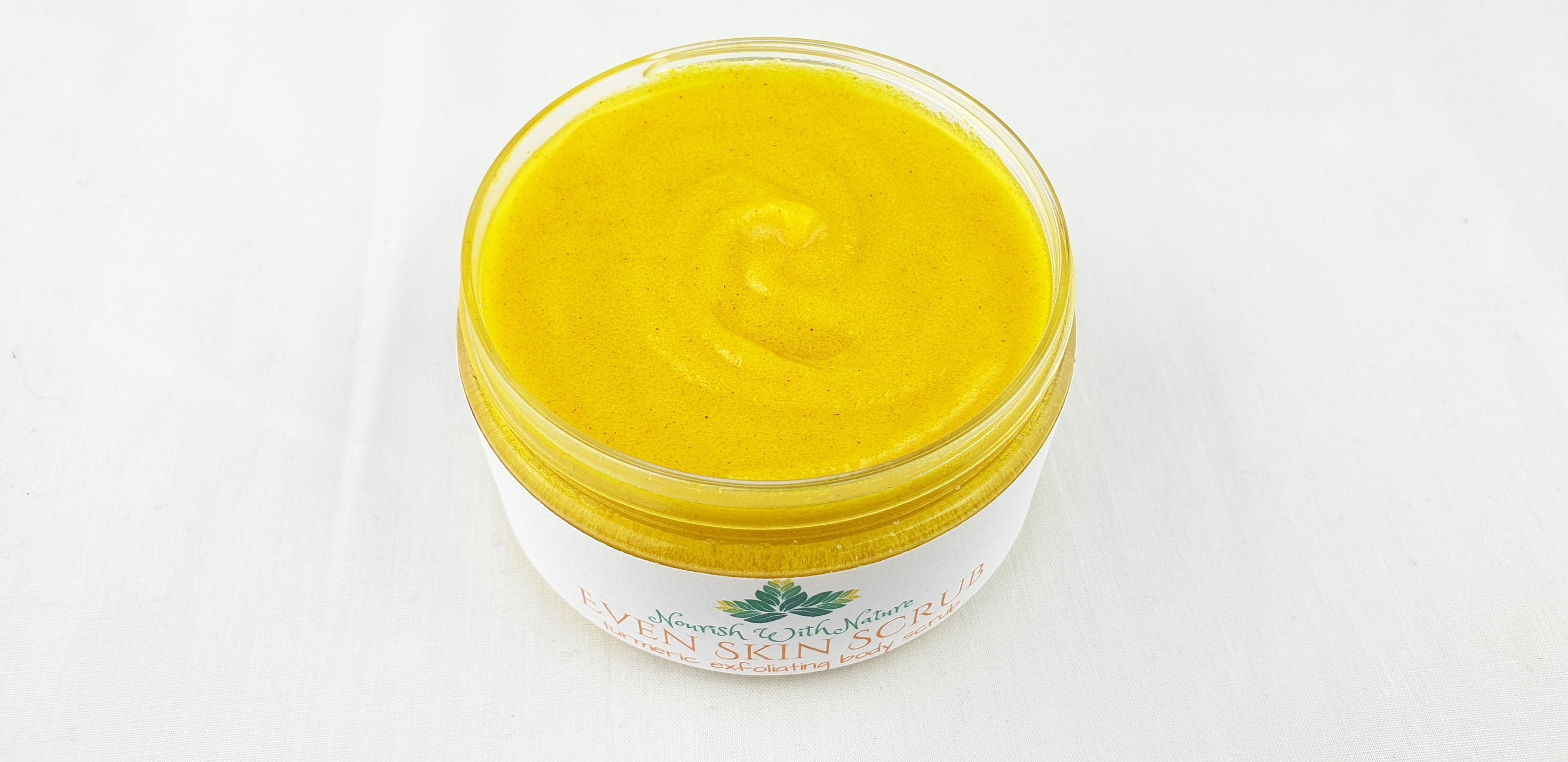 Turmeric Body Scrub Even Skin Tone Body Scrub Brightening Etsy UK