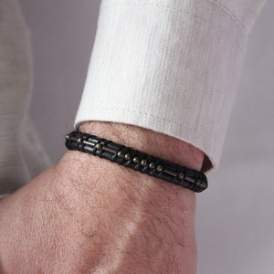 Bracelet Dieu est grand code Morse, bijoux religieux pour homme, cadeaux de confirmation pour garçons, cadeau chrétien, cadeau filleul, bracelet parrain