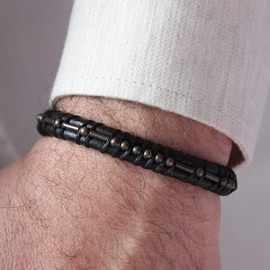 Custom Morse Code Bracelet, Mens Bracelet, Valentines Gift for him, I love you, Birthday Boyfriend gift, Anniversary Friendship Bracelet