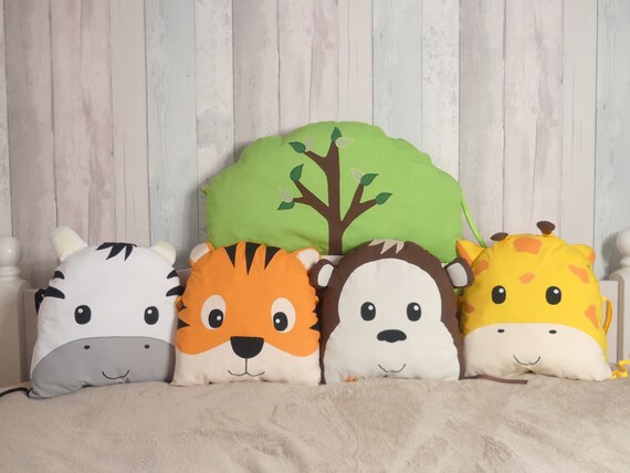 Tour De Lit Bebe Savane Jungleanimaux De La Savaneanimaux Etsy