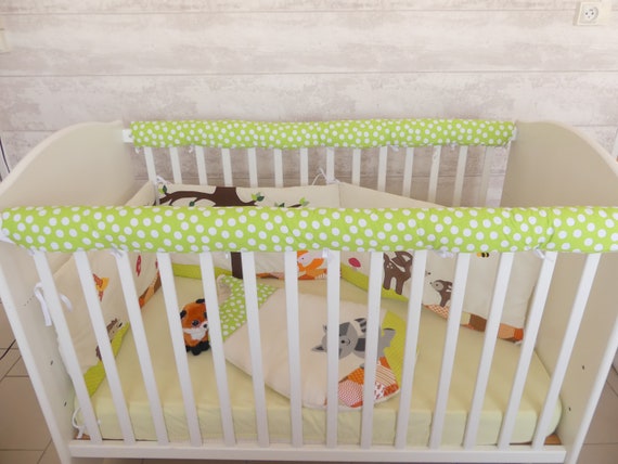 Housses de protection pour lit bébé à barreaux et lit évolutif