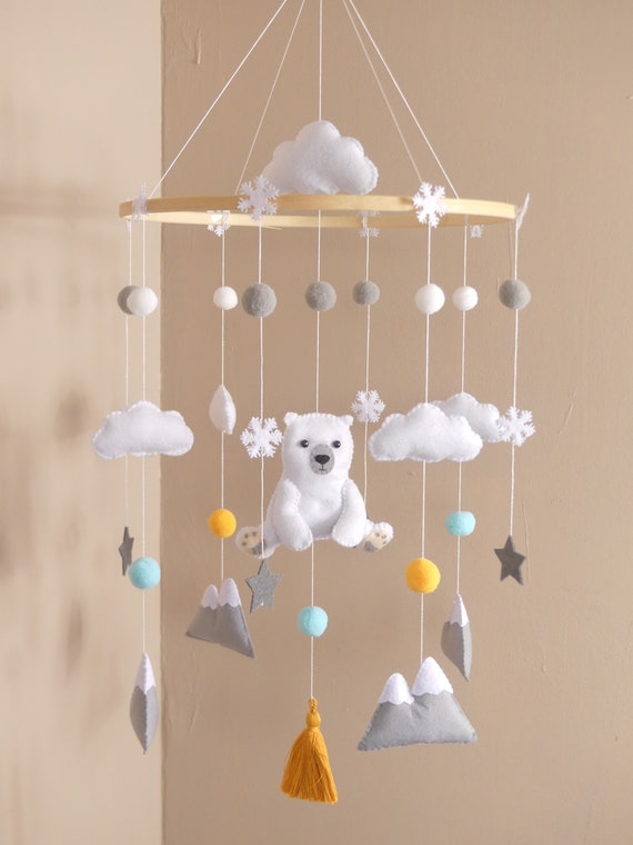 Mobile de Lit Bébé | Mobiles Décoratifs et Apaisants | Monde à Maman