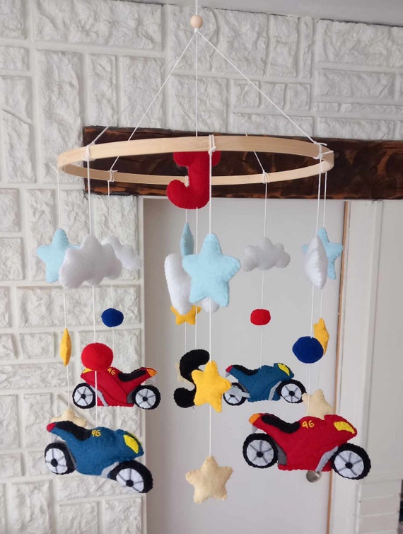 Baby Mobile Motorcycle Theme, Motocross, JWS - Etsy