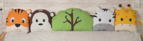 Tour De Lit Bebe Savane Jungleanimaux De La Savaneanimaux Etsy Tour De Lit Bebe Savane Jungleanimaux De La Savaneanimaux Etsy