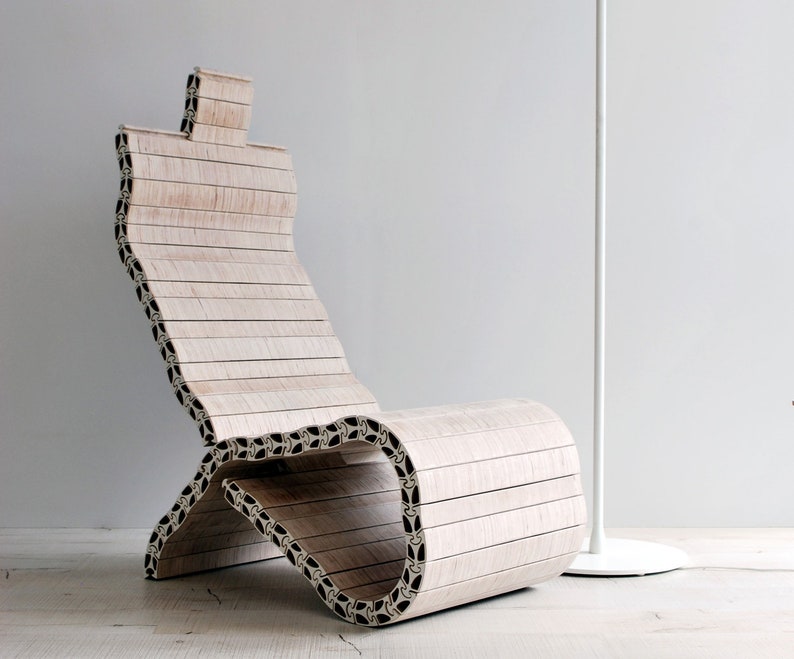 Modern Chair Bespoke Design Stylish Patio Chaise Loung Chair, Poang Chair image 9