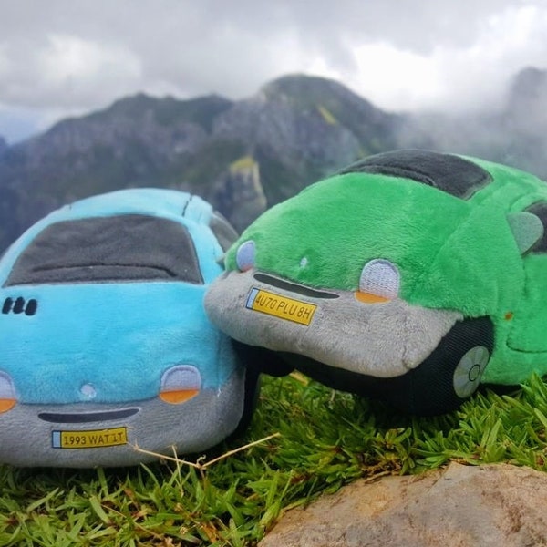 Plush Twingo Soft Toy Car