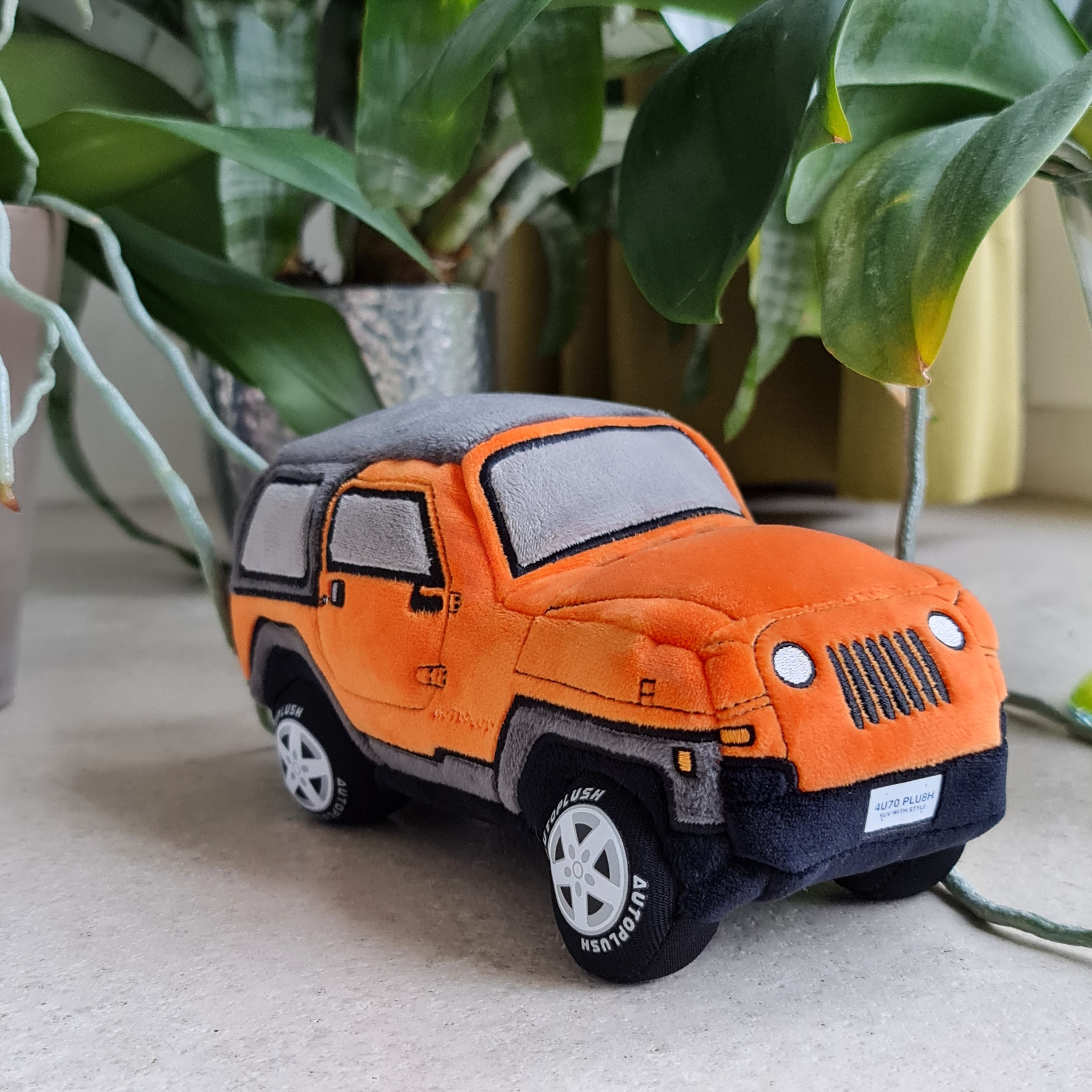 stuffed jeep toy