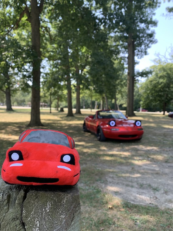 Plush Miata Soft Toy Car 