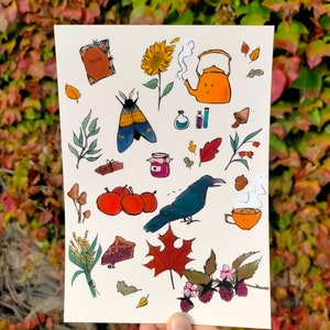 Impression A5 Sabbat Mabon Celebration automne