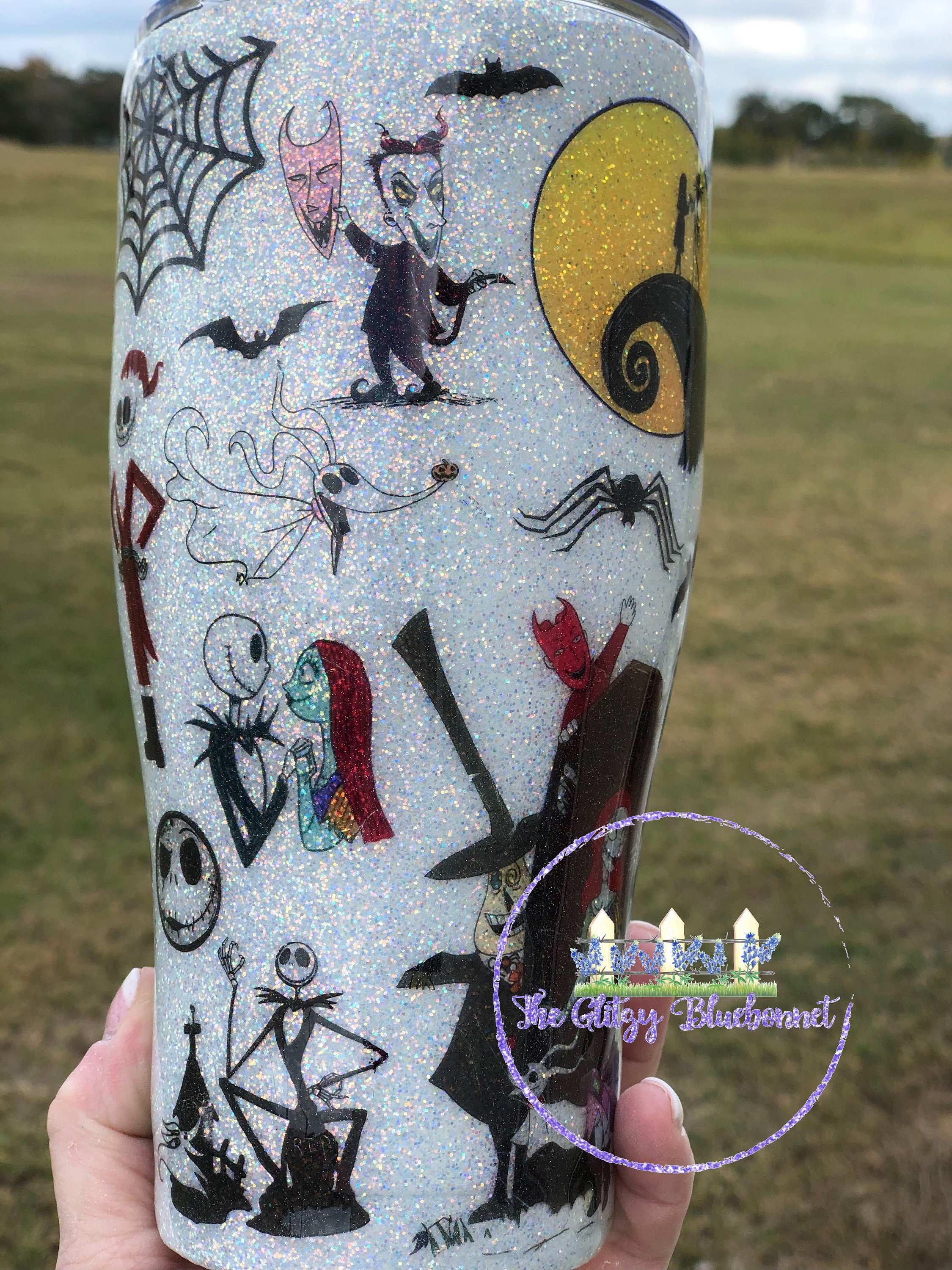 Nightmare Before Christmas Inspired Tumbler - Etsy
