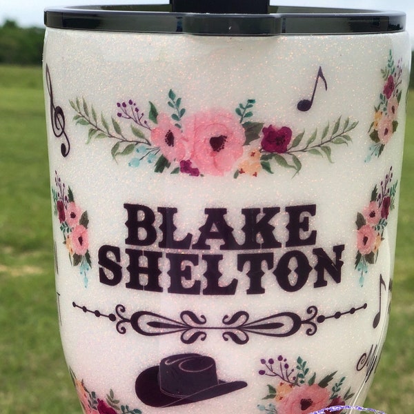 Blake Shelton inspired tumbler