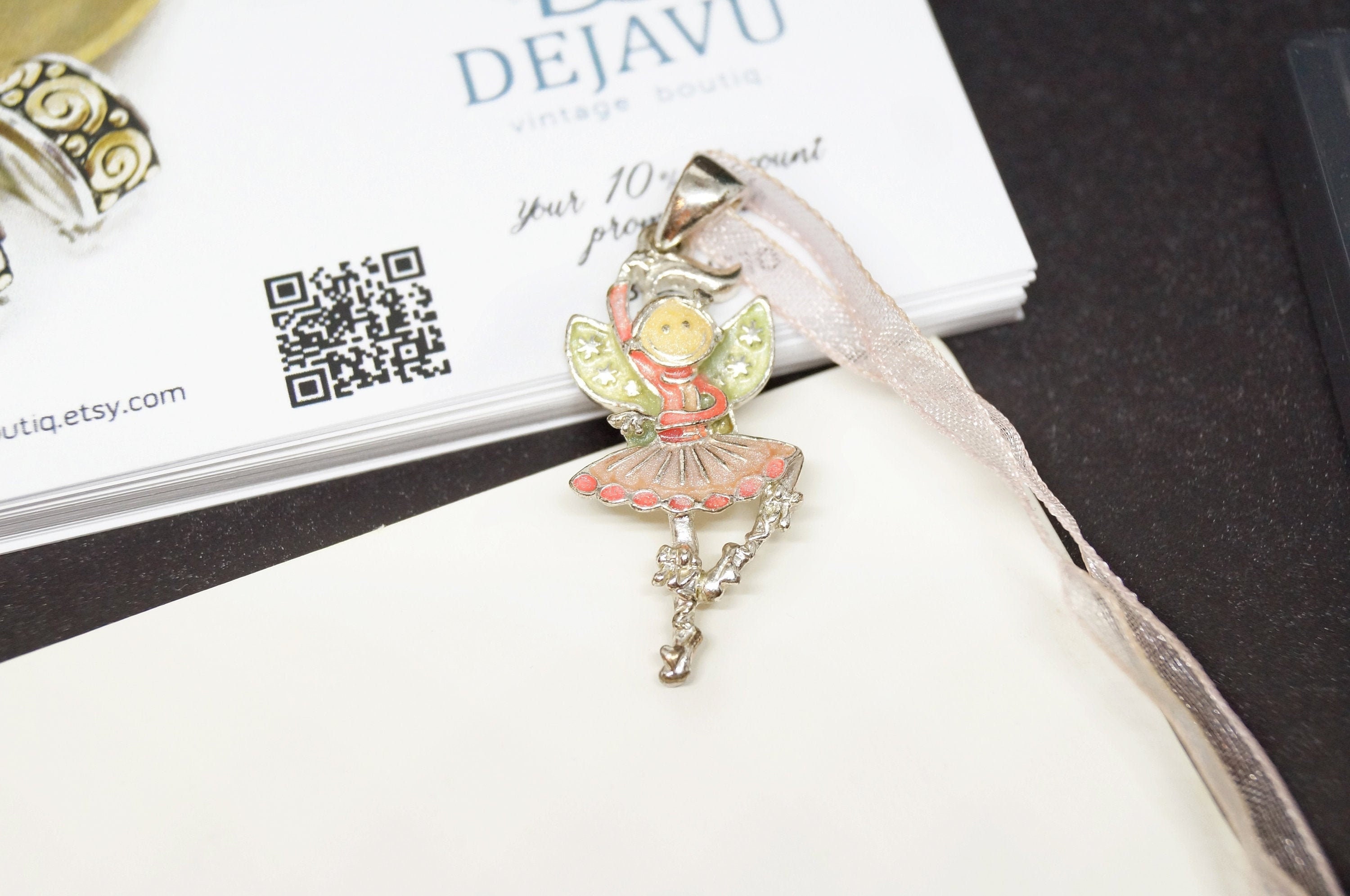 Avon ballerina deals necklace