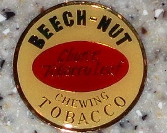 Beach Nut Tobacco Medallion 1.5 inches brass back