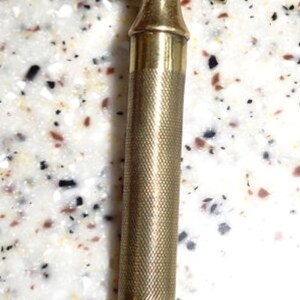 Gillette Double Edge Razor Old Type With Hazel Atlas Vintage Shaving ...