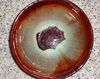 Dryden ceramic bowl. Hot Springs Arkansas.  vintage.