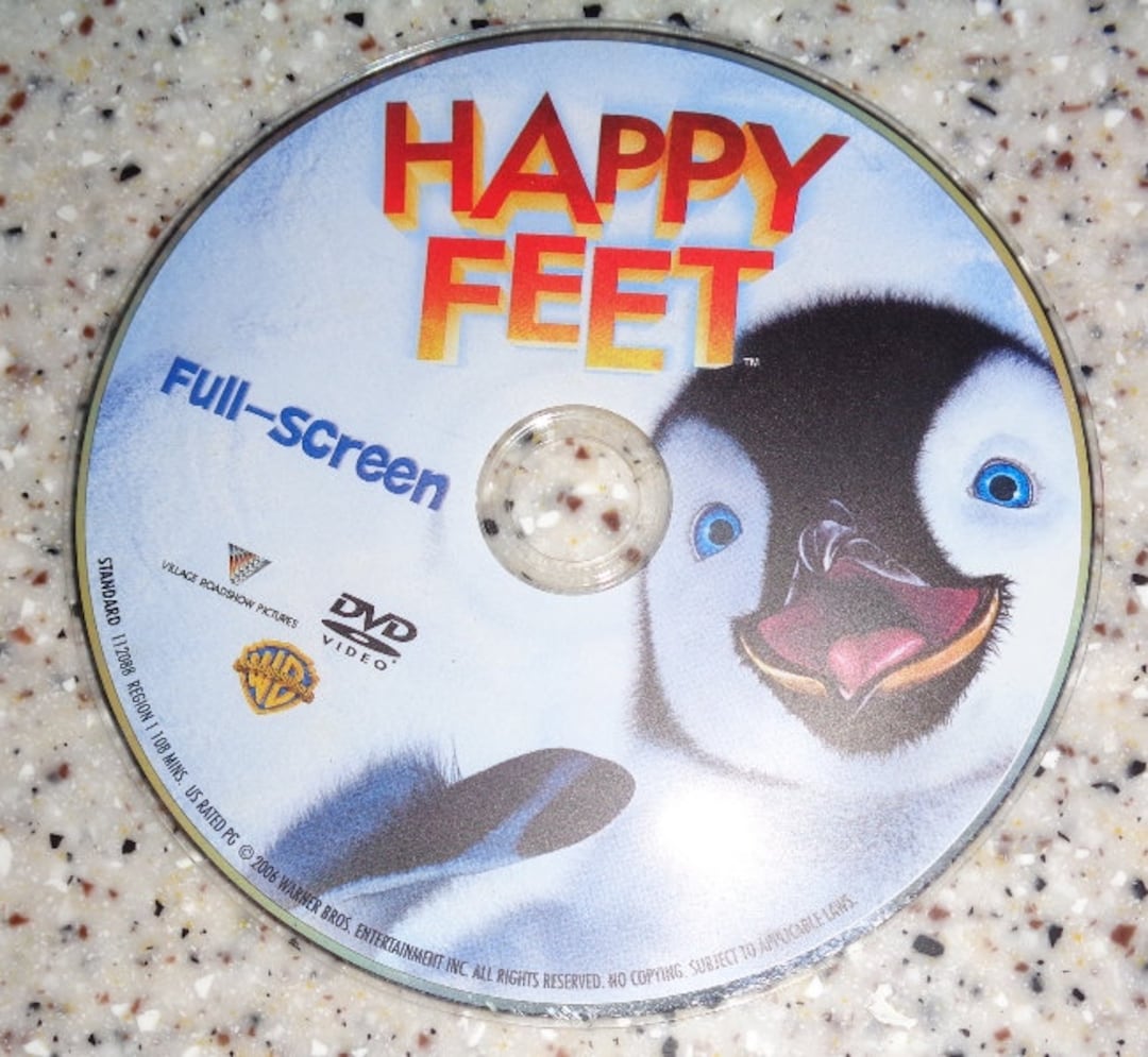 Happy Feet DVD Etsy