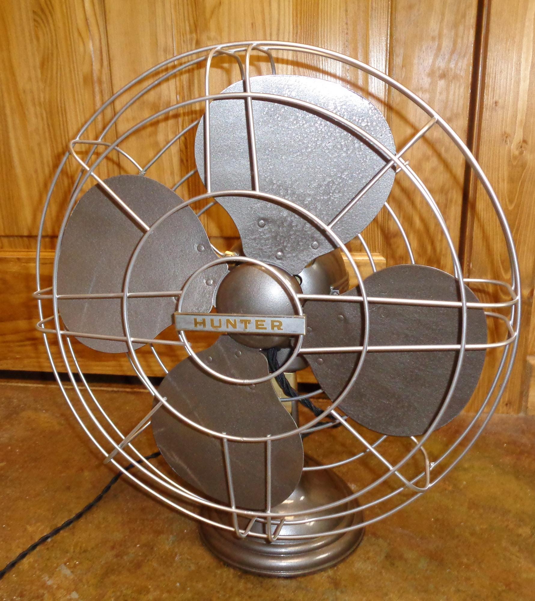 Hunter Antique Oscillating Fan - Etsy