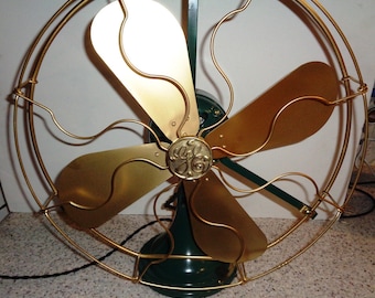 Antique General Electric AUU fan. 16 inch