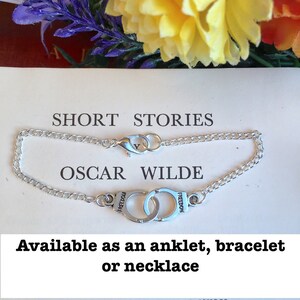 Oscar Wilde handboeien keten enkelbandje, armband of ketting