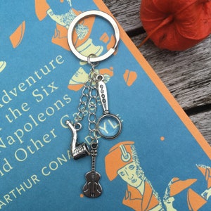 Arthur Conan Doyle key ring - Sherlock Holmes