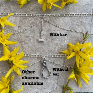 Thomas Hardy double chain choker (with or without bar) - other charms available