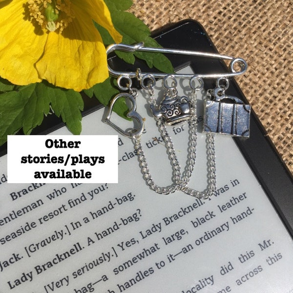 Oscar Wilde kilt pin (50 mm) - other short stories/plays available