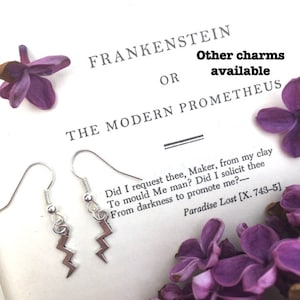 Mary Shelley&#39;s Frankenstein oorbellen - andere charmes beschikbaar