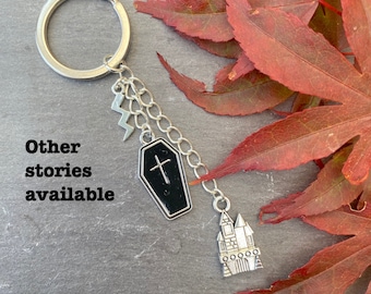 Edgar Allan Poe key ring - other short stories available